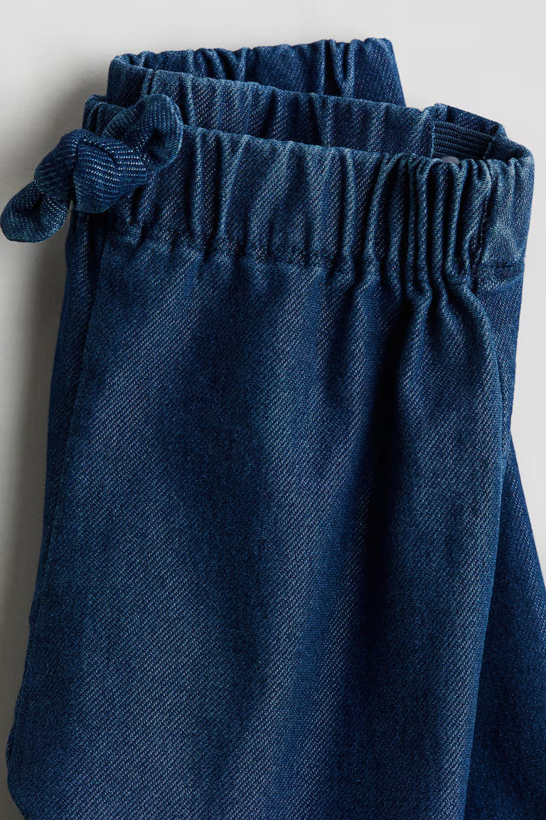 H&M Denim-Look Jersey Pants