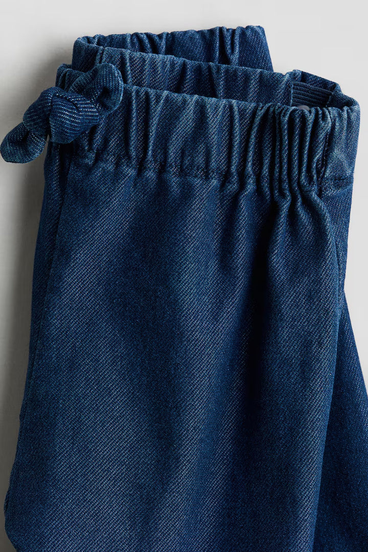 H&M Denim-Look Jersey Pants