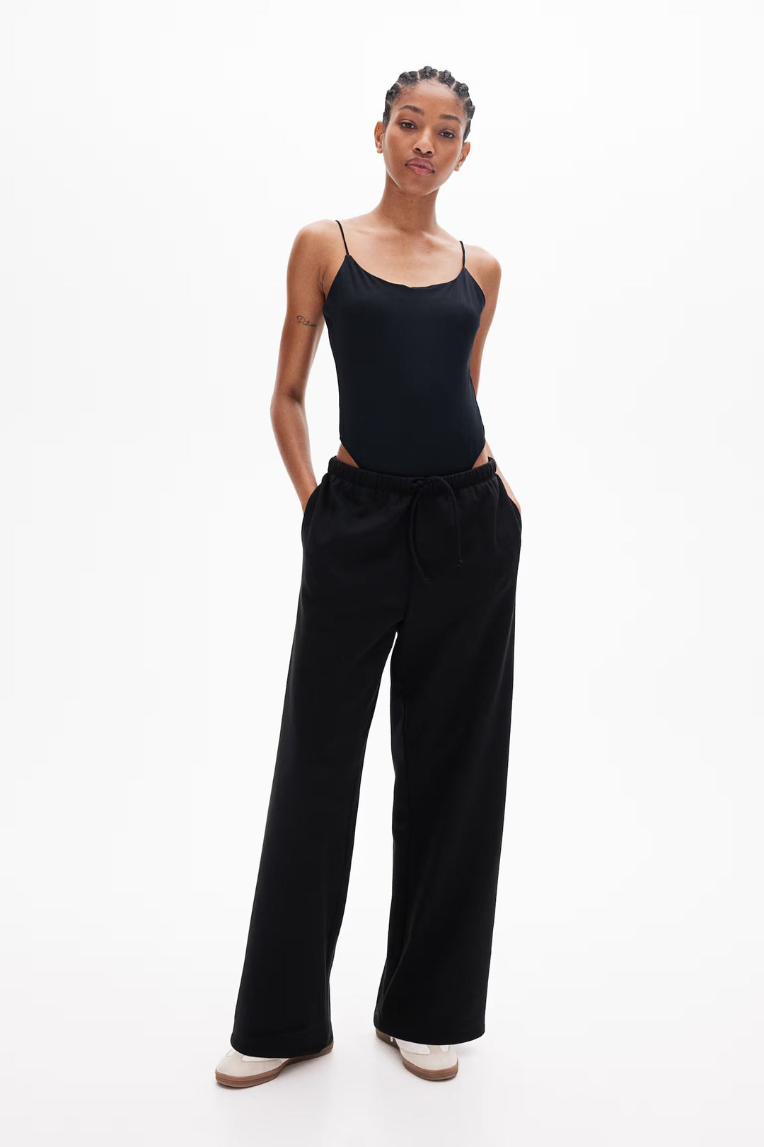 H&M Wide-leg Joggers