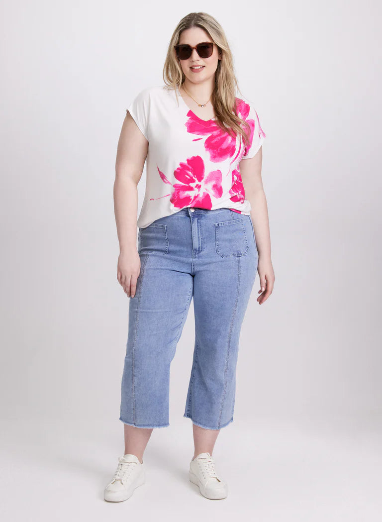 LAURA Floral Print Top