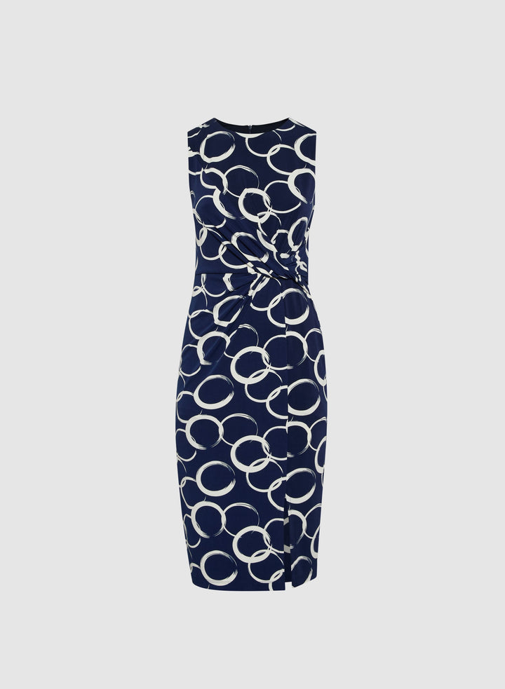 LAURA Circle Print Dress