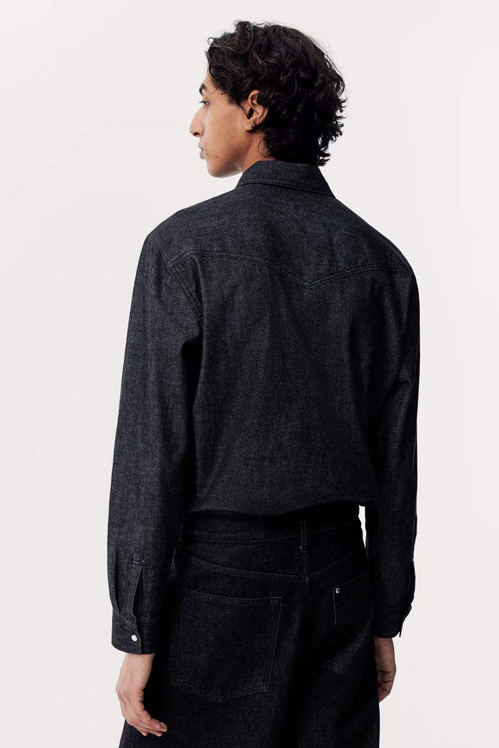 H&M Regular-Fit Denim Shirt