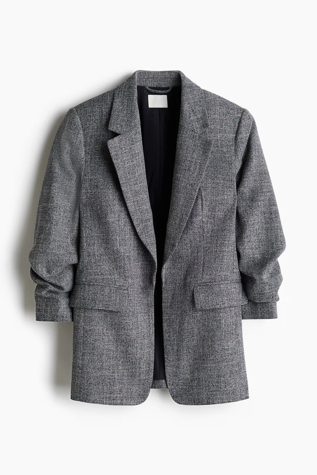 H&M Gathered-sleeve Jacket