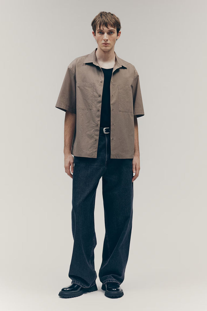 H&M Regular-Fit Short-Sleeved Shirt