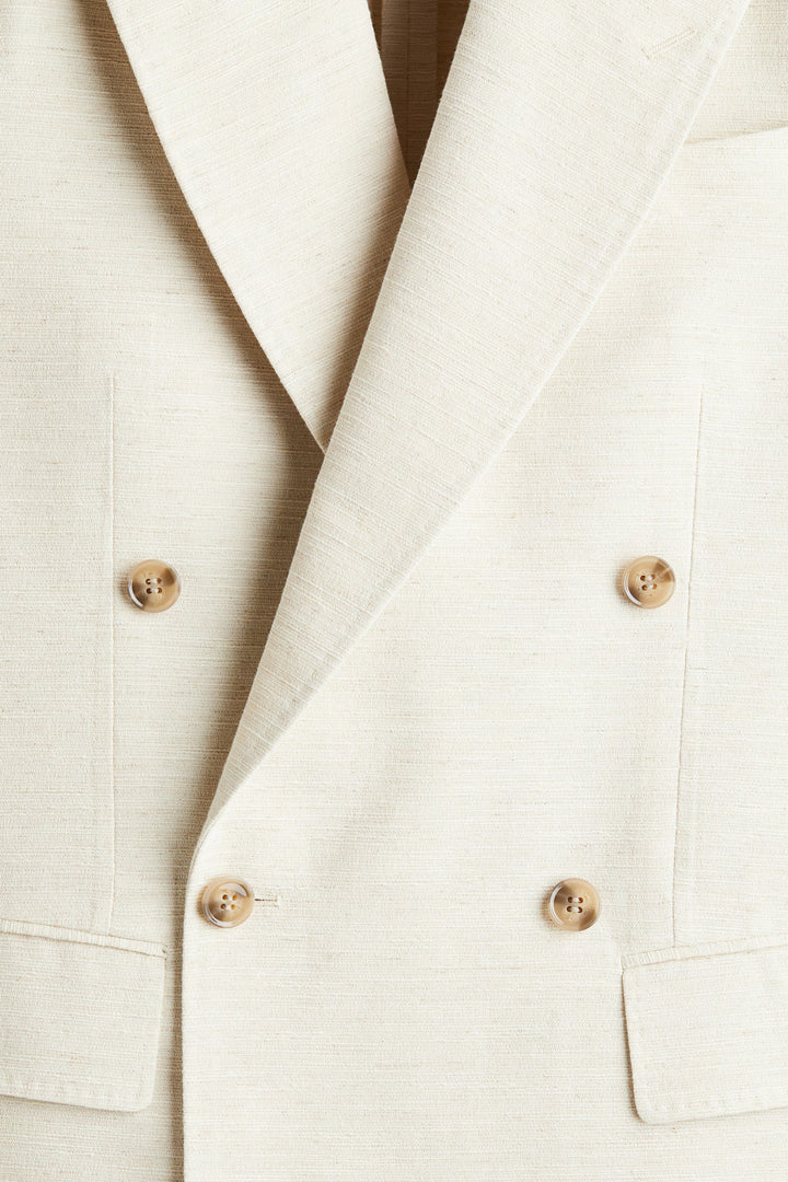 H&M Loose-Fit Double-Breasted Jacket