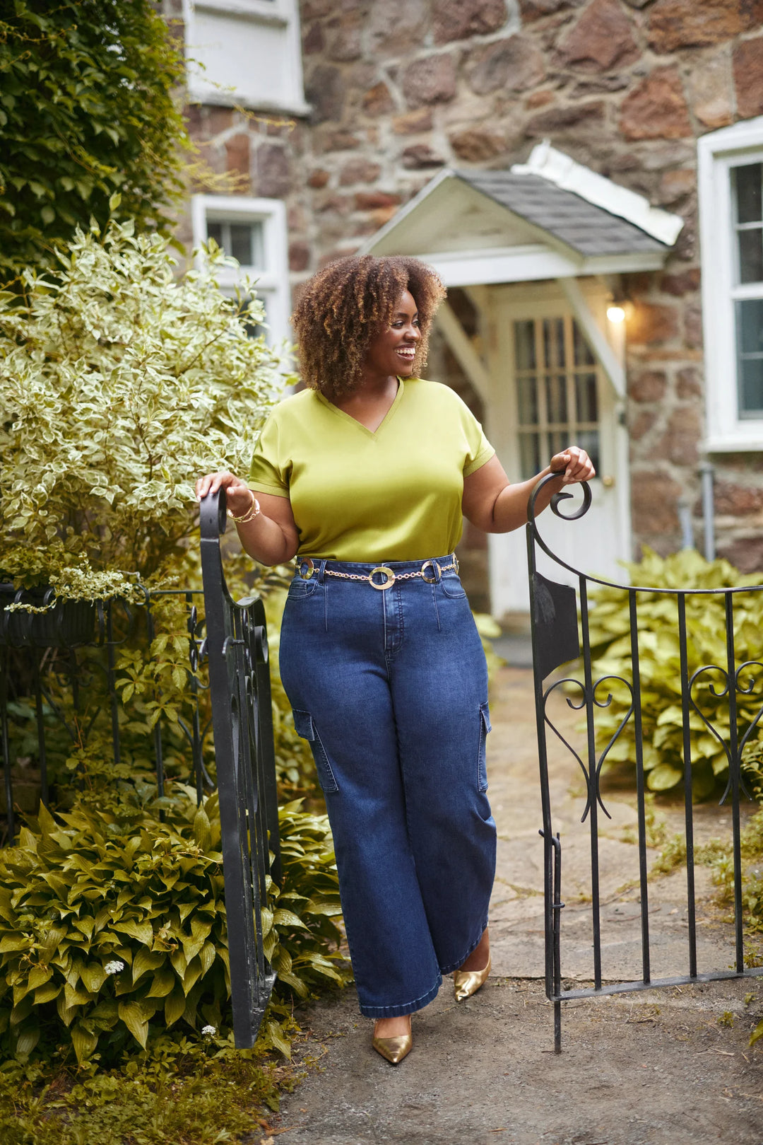 Laura Oval Chain Link Belt - Plus