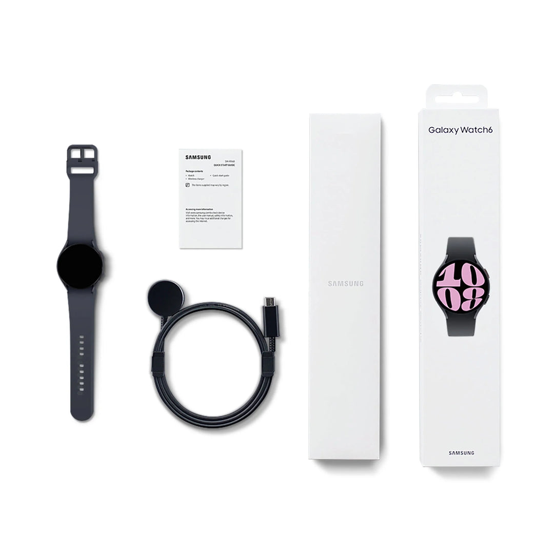 Samsung Galaxy Watch6 40mm Smart Watch w/ Bluetooth, Armor Aluminum, Graphite
