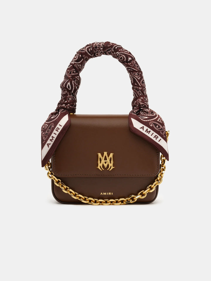 AMIRI WOMEN'S MICRO MA BAG WITH CHAIN HANDLE