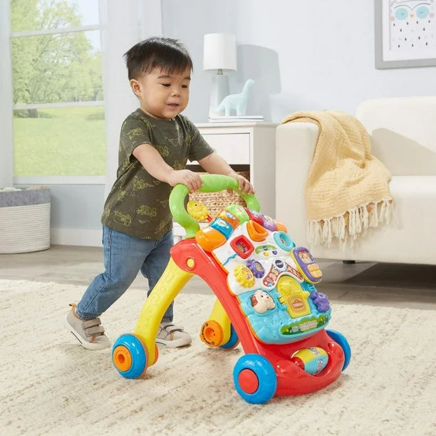 VTech Stroll & Discover Activity Walker - English Version, 9-36 Months