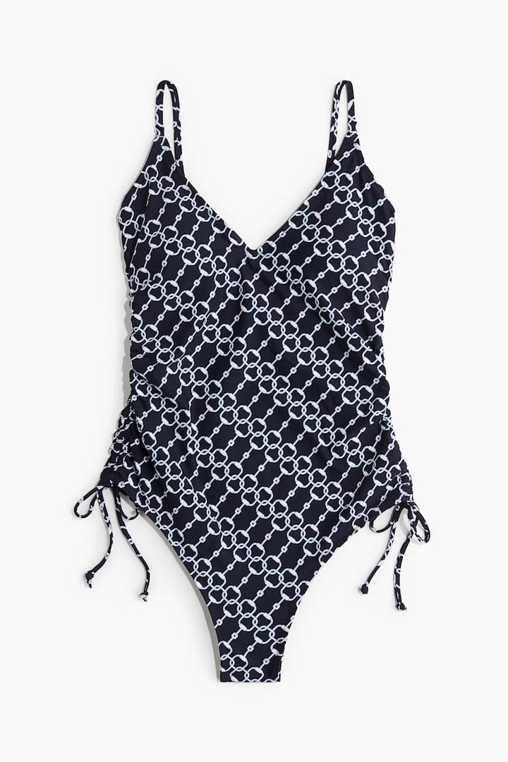 H&M Padded-Cup Drawstring-Detail Swimsuit