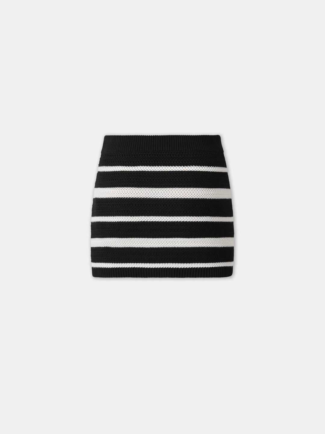 AMIRI WOMEN'S MA STRIPED MINI SKIRT