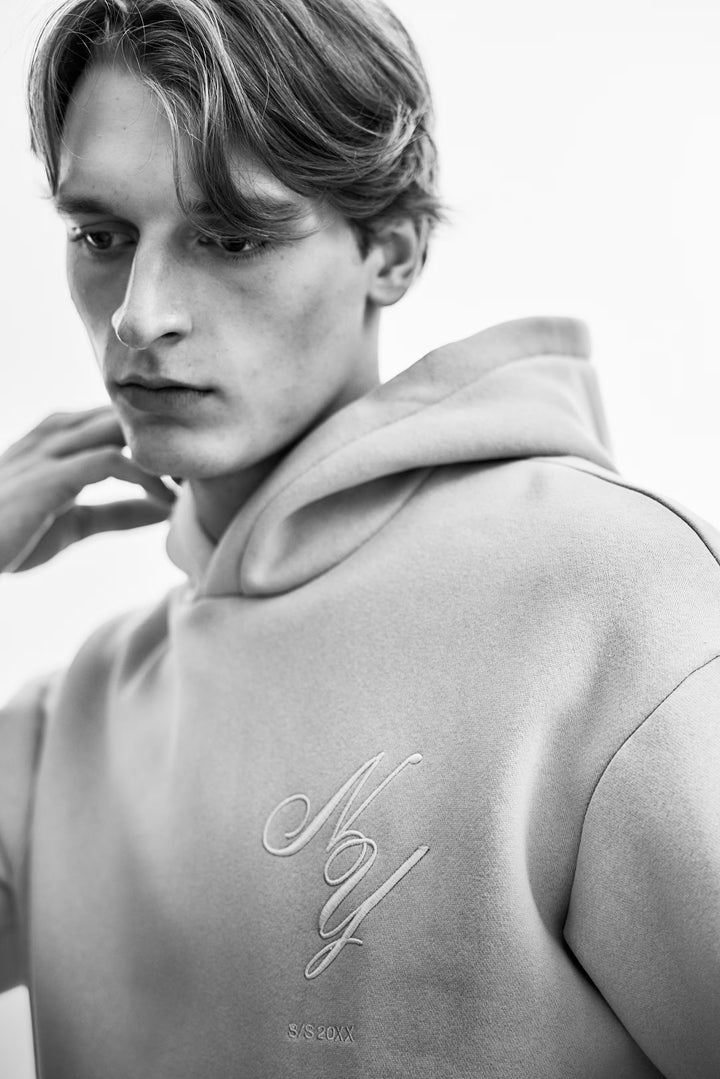 H&M Loose-Fit Printed Hoodie