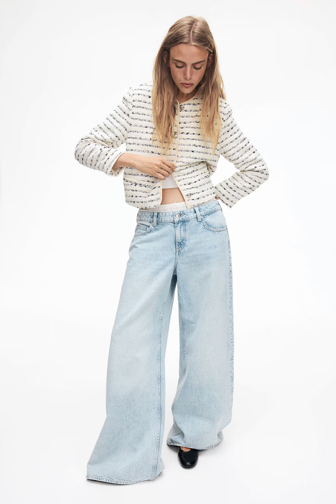 H&M Textured-Weave Jacket