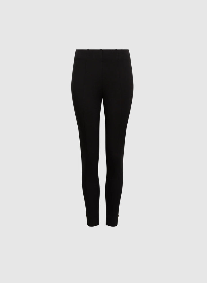 LAURA Chloe Enamel Button Hem Leggings - Regular