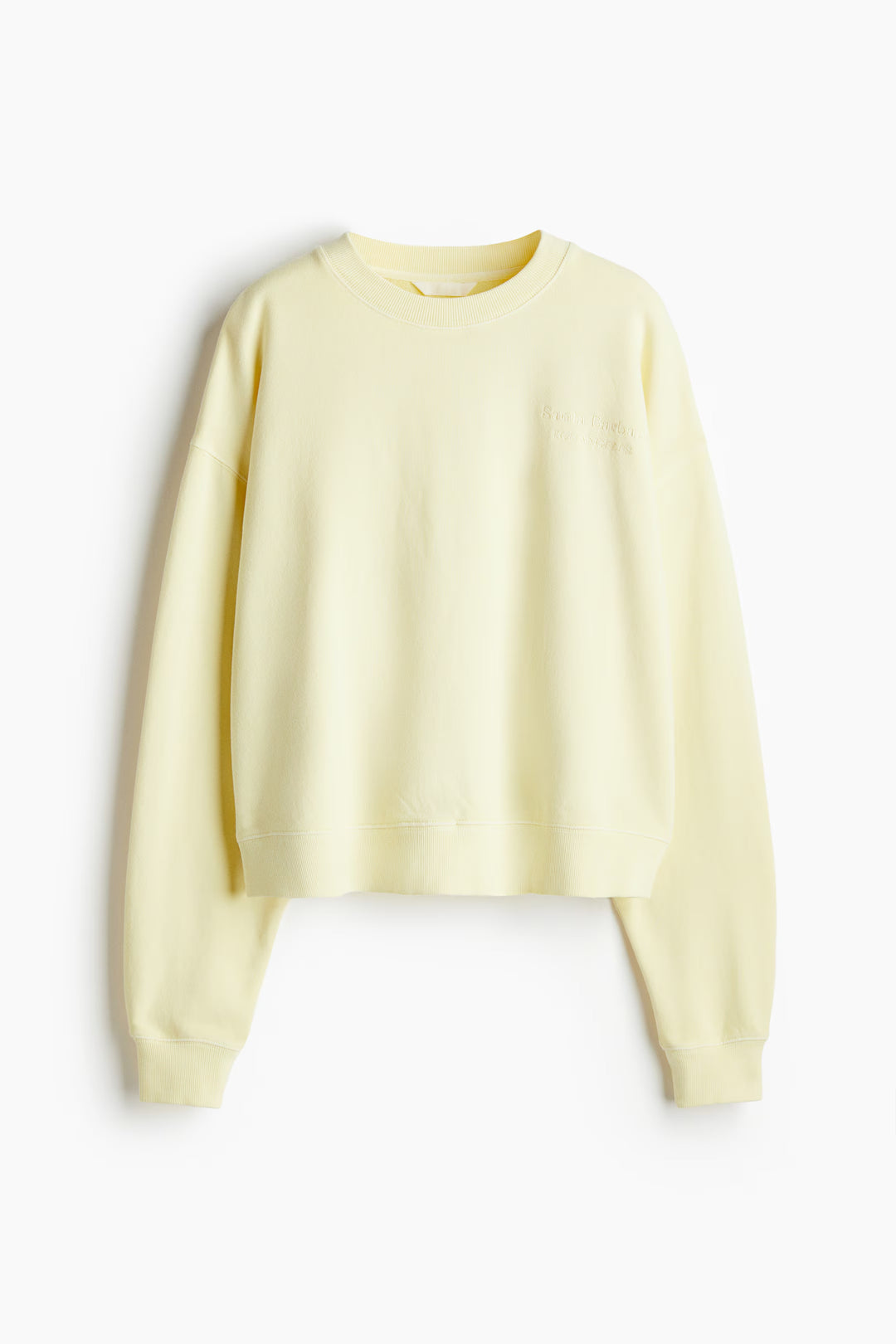 H&M Sweatshirt with Text Motif