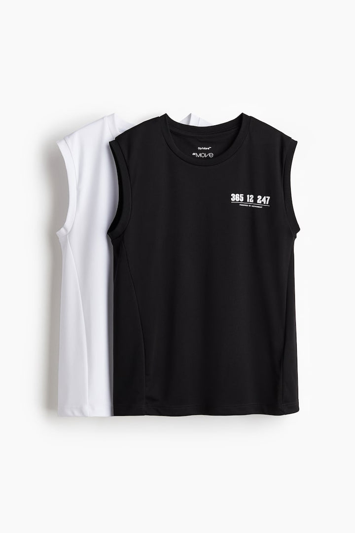 H&M 2-Pack Sports Tank Tops with DryMove™