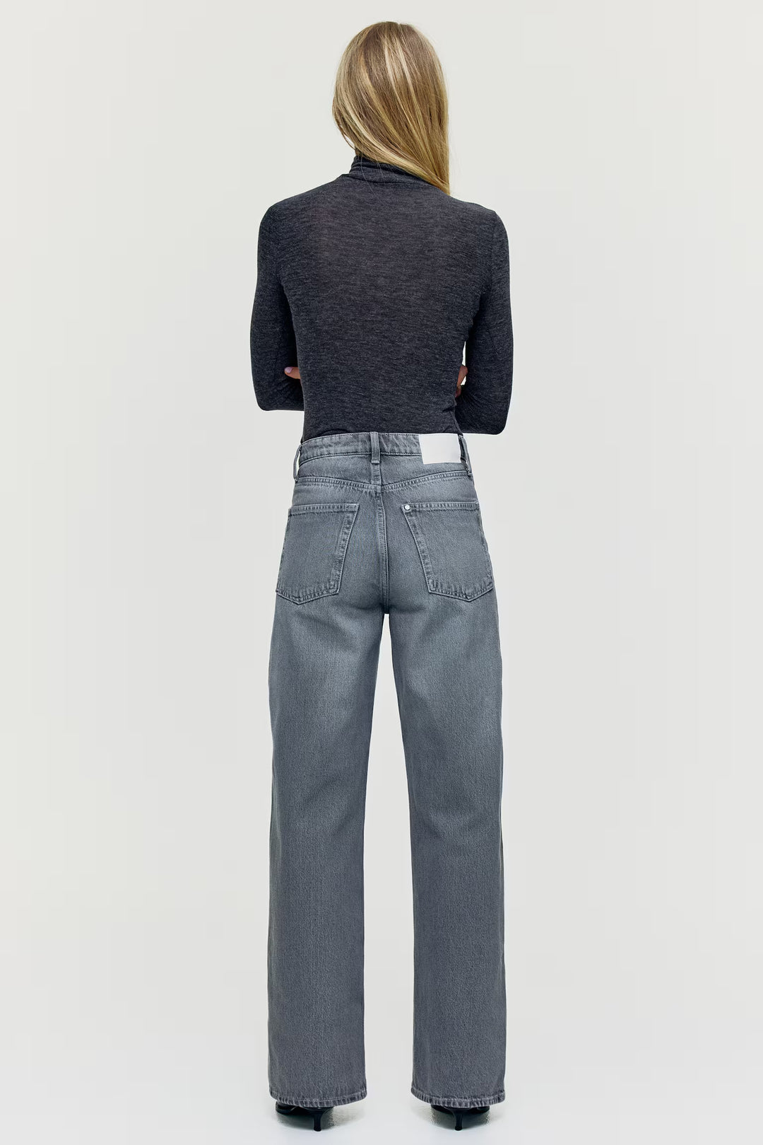 H&M Ava Ultra High Rise Wide Leg Jeans