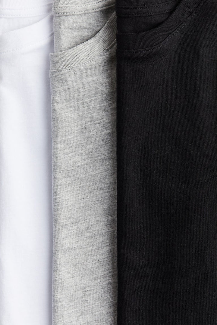 H&M 3-pack Long-sleeved T-shirts