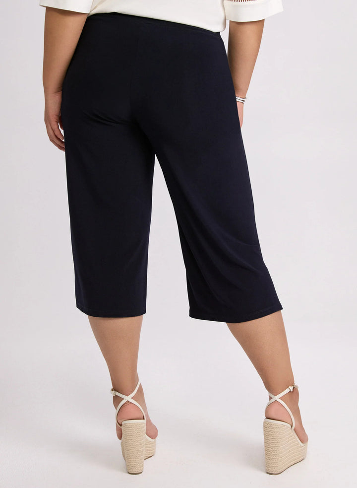 LAURA Side Slit Pull-On Capris