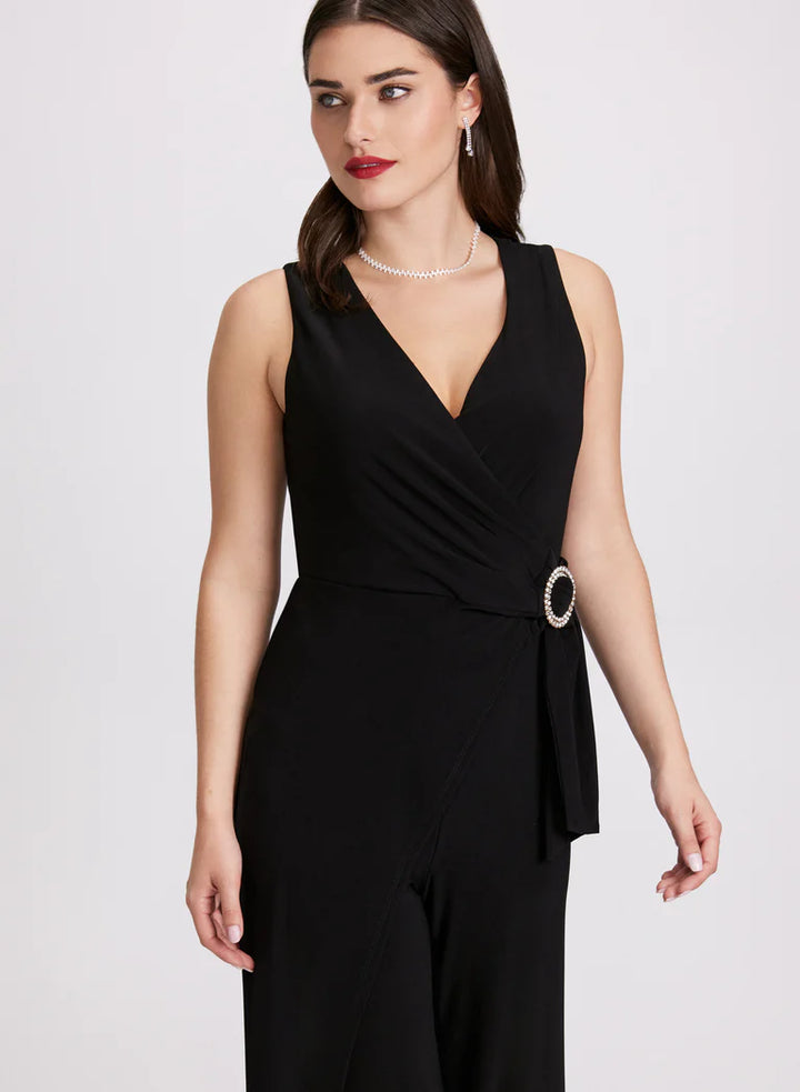 LAURA Embellished Wide-Leg Jumpsuit