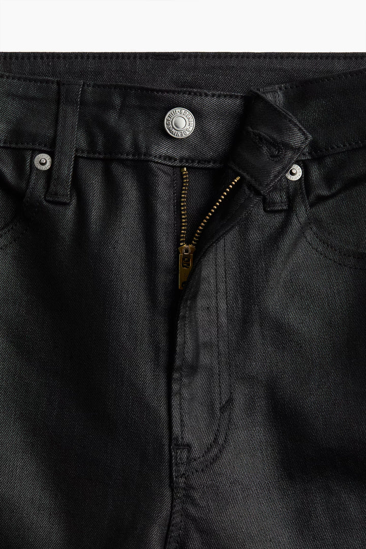 H&M High Rise Slim Straight Leg Jeans