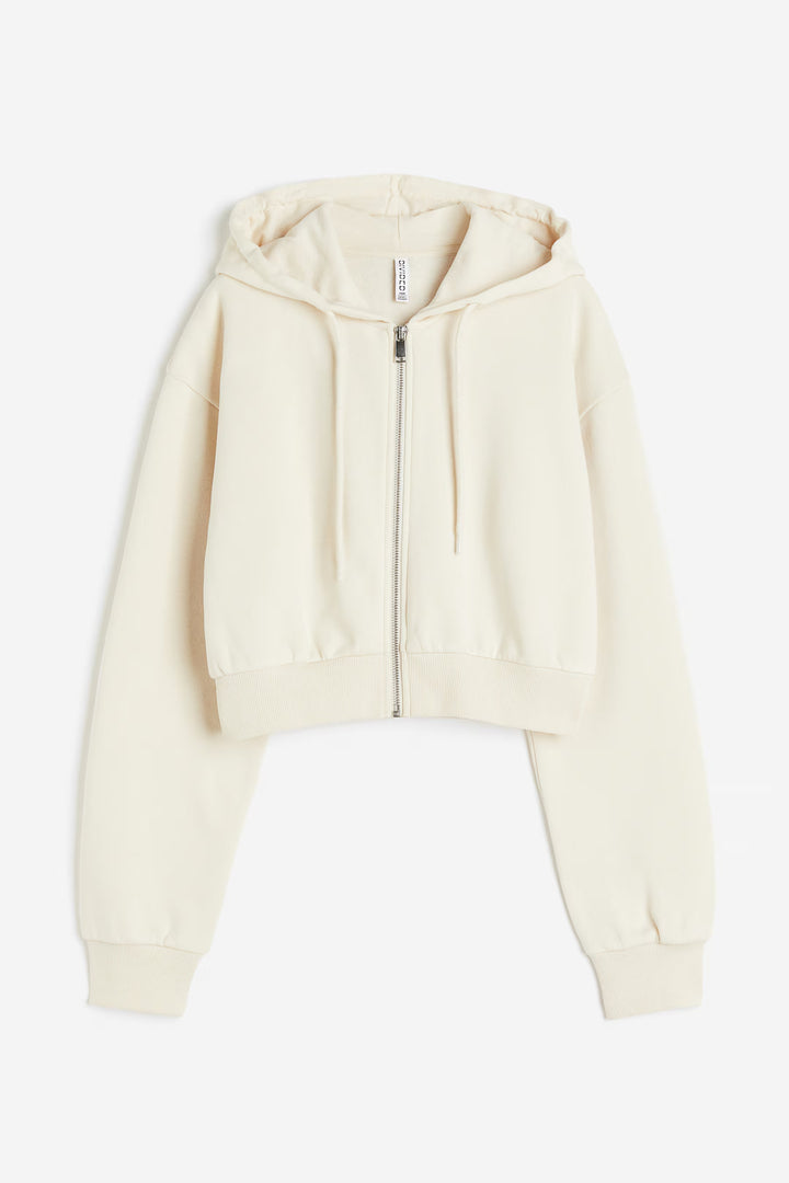 H&M Short Hooded Sweatshirt Jacket