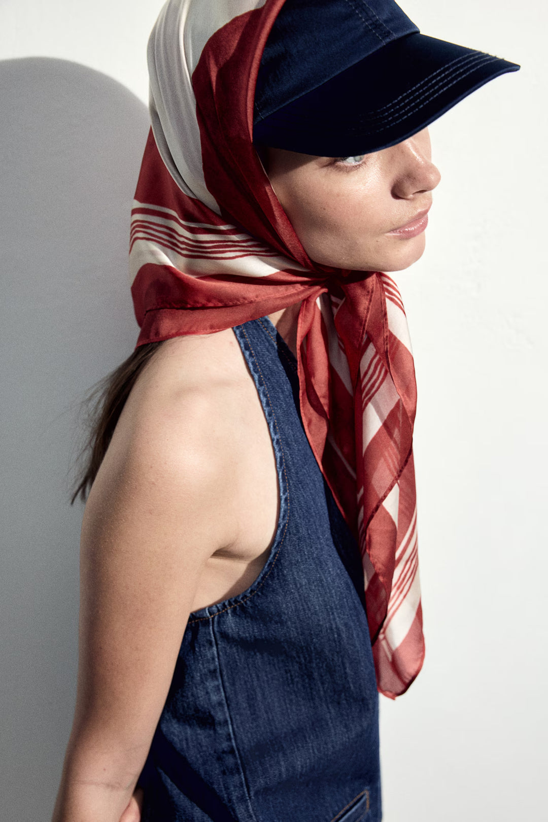 H&M Halterneck Denim Vest