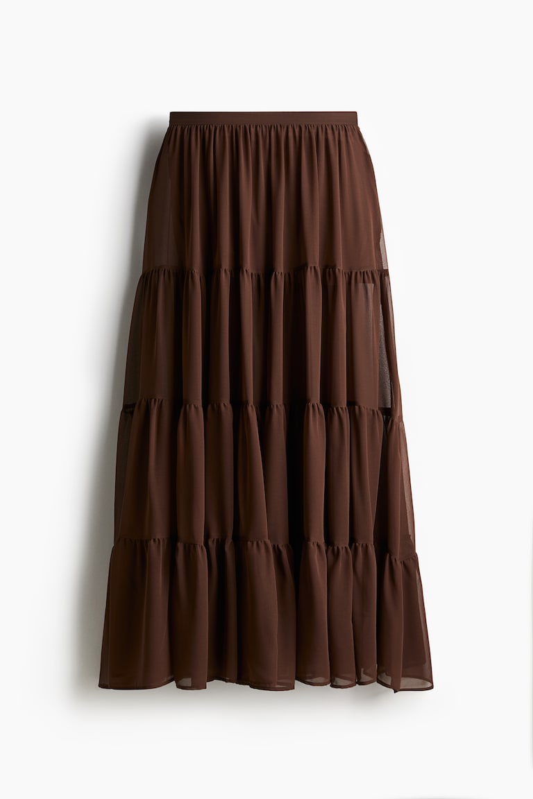H&M Tiered Maxi Skirt