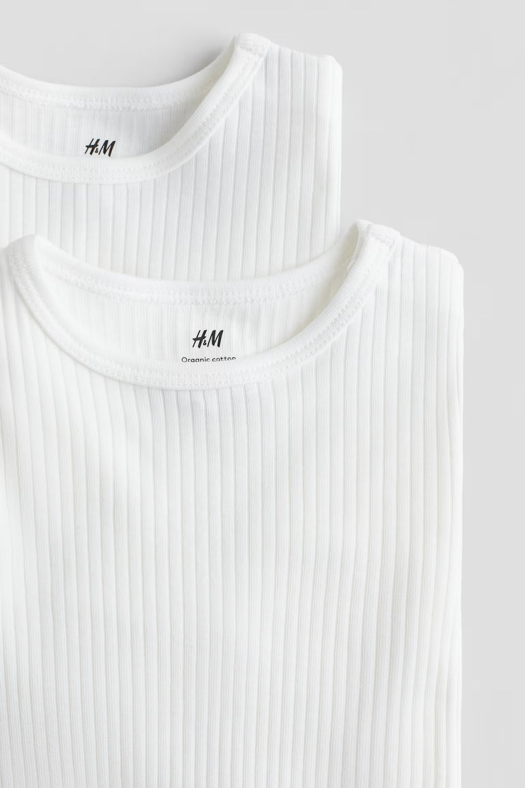 H&M 3-pack Ribbed Bodysuits