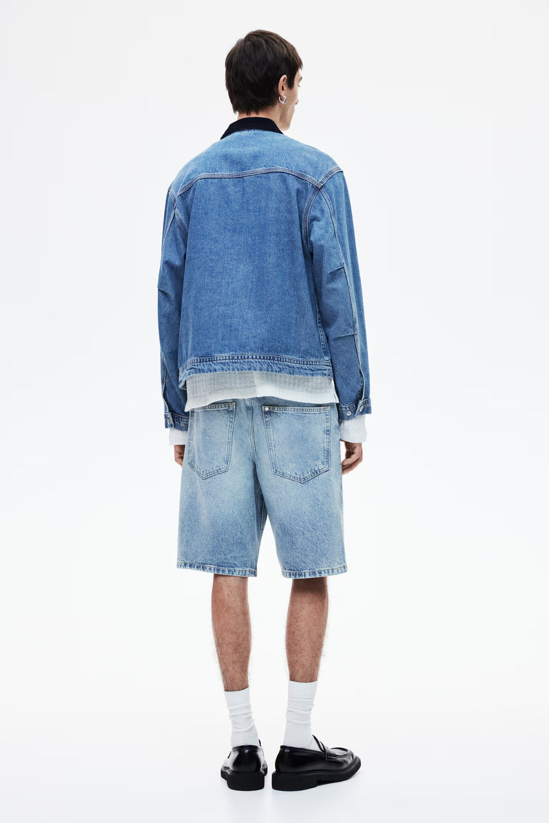 H&M Relaxed Fit Denim Shorts
