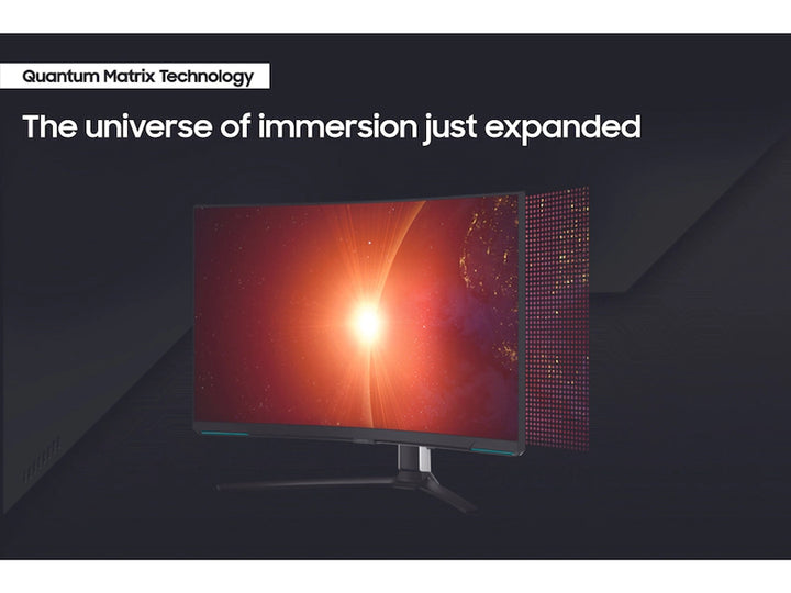 Samsung 32" Odyssey Neo G7 4K UHD 165Hz 1ms(GTG) Quantum HDR2000 Curved Gaming Monitor
