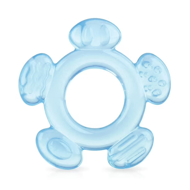 Nuby Lightweight & Easy To Hold 3-Step Baby Teether Set, 3-piece set