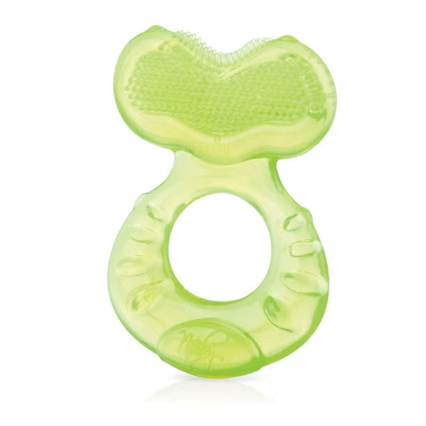 Nuby Lightweight & Easy To Hold 3-Step Baby Teether Set, 3-piece set