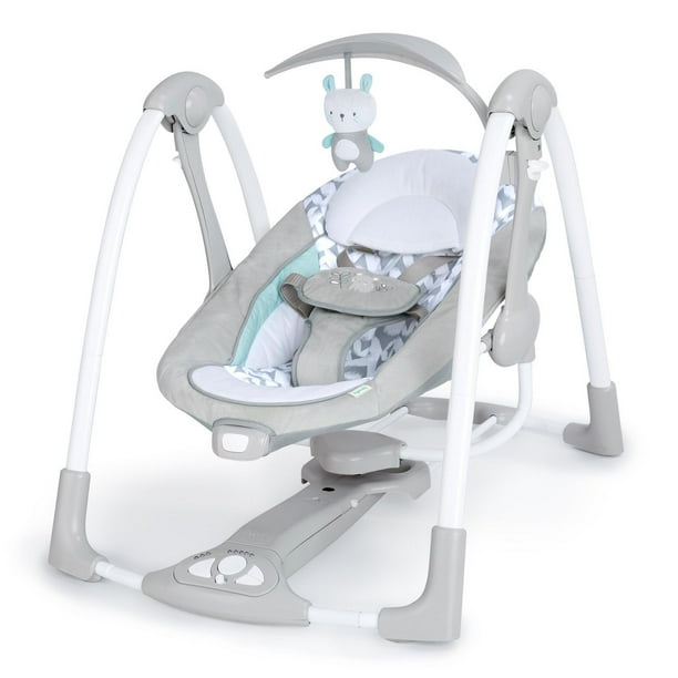 Bright Starts  Ingenuity ConvertMe Swing-2-Seat - Raylan, 0 - 9 months