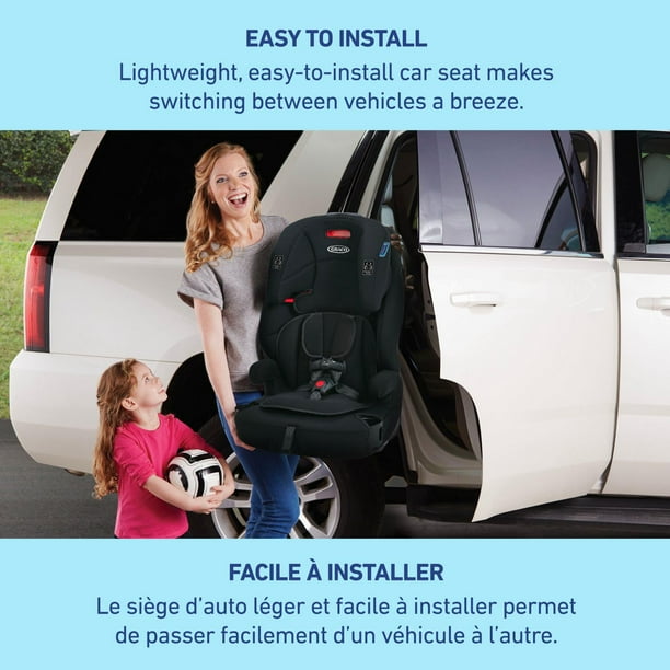 Graco Tranzitions 3-in-1 Harness Booster Seat | Toddler to Big Kid Car Seat from 10-45 kg (22-100 lb) | Harness/Highback/Backless Booster, Proof