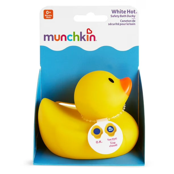 White Hot Safety Bath Ducky by Munchkin, Safety Bath Ducky