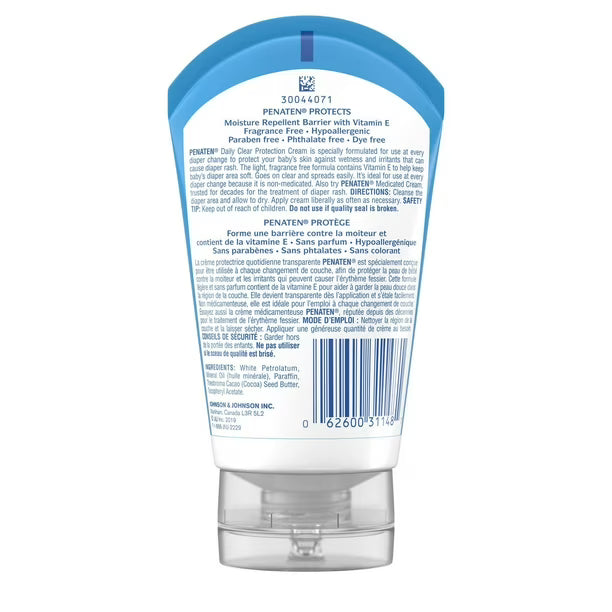 Penaten Daily Protection Cream Against Diaper Rash, Non-Medicated, 100g