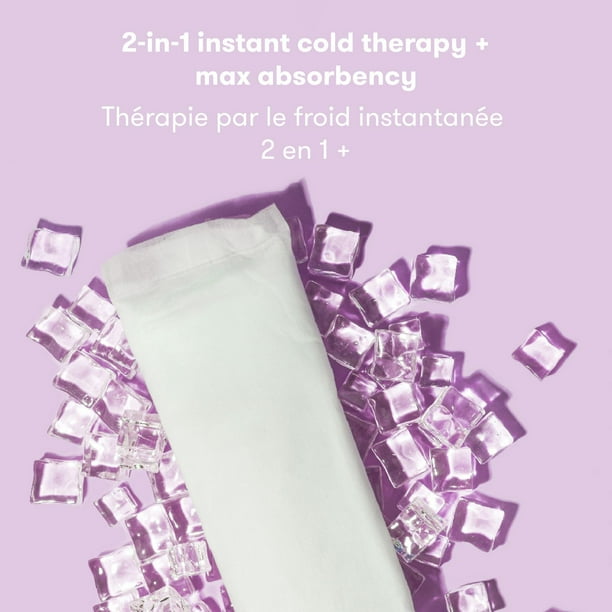 Frida Mom - 2-in-1 Absorbent Postpartum Perineal Ice Maxi Pads - Instant Cold Therapy Packs and Absorbent Maternity Pad in One Ready-to-use Padsicle for After Birth - Newborn Baby Hospital Bag Essential - Baby Shower Gift