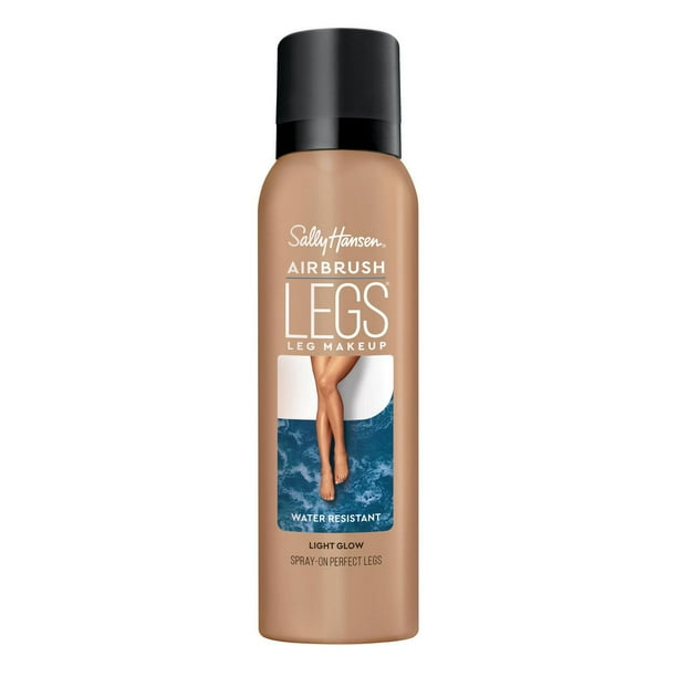 Sally Hansen Airbrush Legs® Spray, covers freckles, veins and imperfections, helps stimulate microcirculation, Water & transfer resistant, Smooth-on perfect legs