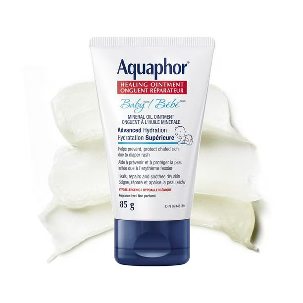 Aquaphor Baby Healing Ointment for Baby Sensitive Skin, Diaper Rash Relief, 85g
