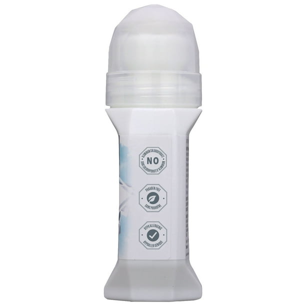 Crystal® Body Deodorant All Natural Roll-on | Fragrance and paraben free| Vegan and Cruelty Free, 1.69 FL oz (60 ml)
