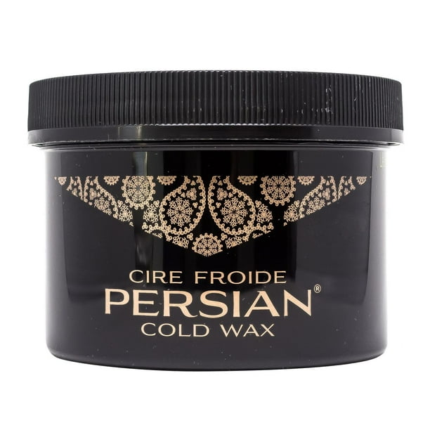 Persian Cold Wax Hair Remover, 240ml wax, 20 strips, spatulas