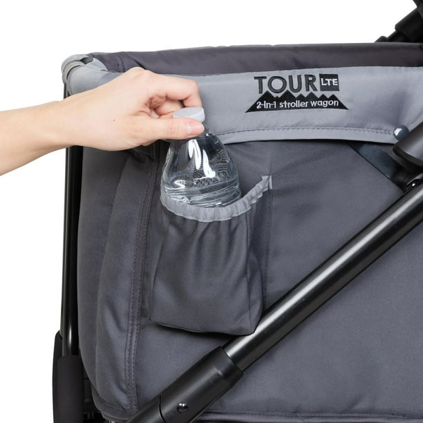 Baby Trend Tour™ LTE 2-in-1 Stroller Wagon, Product Dimensions Folded W27.5 x D42 x H15.5