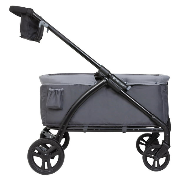 Baby Trend Tour™ LTE 2-in-1 Stroller Wagon, Product Dimensions Folded W27.5 x D42 x H15.5