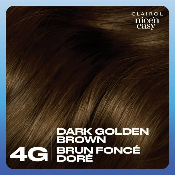 Nice'n Easy Clairol Nice'n Easy Permanent Hair Dye, 100% Gray Coverage