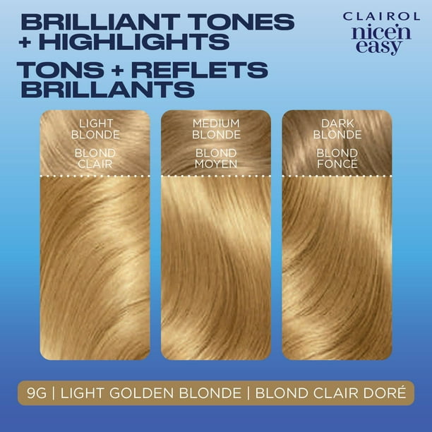 Nice'n Easy  Clairol Nice'n Easy Permanent Hair Dye, 100% Gray Coverage