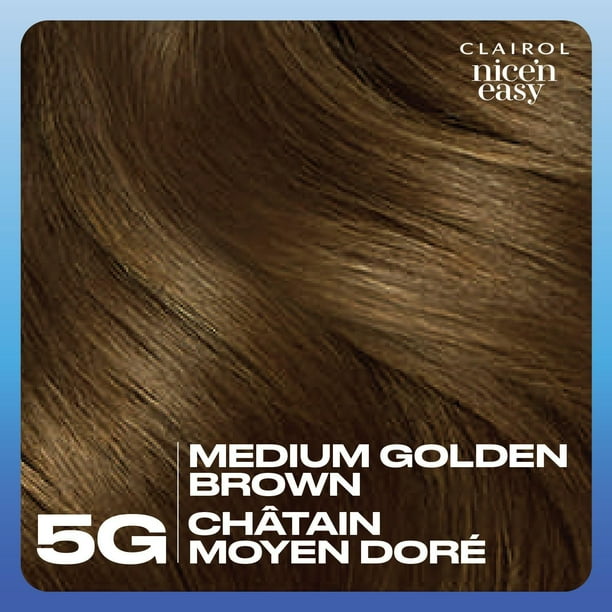 Nice'n Easy Clairol Nice'n Easy Permanent Hair Dye, 100% Gray Coverage