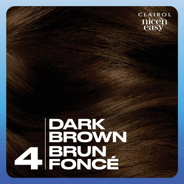 Nice'n Easy Clairol Nice'n Easy Permanent Hair Dye, 100% Gray Coverage