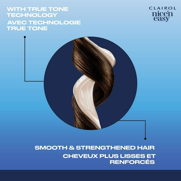 Nice'n Easy  Clairol Nice'n Easy Permanent Hair Dye, 100% Gray Coverage