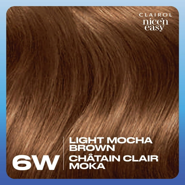 Nice'n Easy Clairol Nice'n Easy Permanent Hair Dye, 100% Gray Coverage